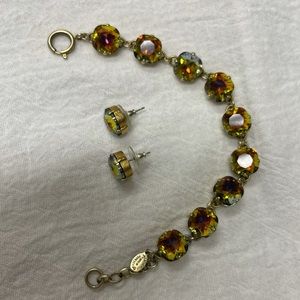 LA VIE PARISIENNE BRACELET AND EARRINGS